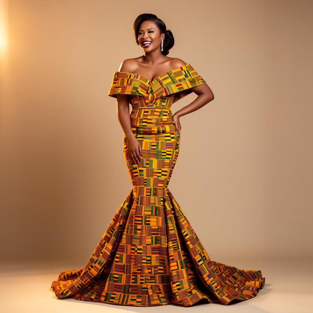 Akosua Kente Gown